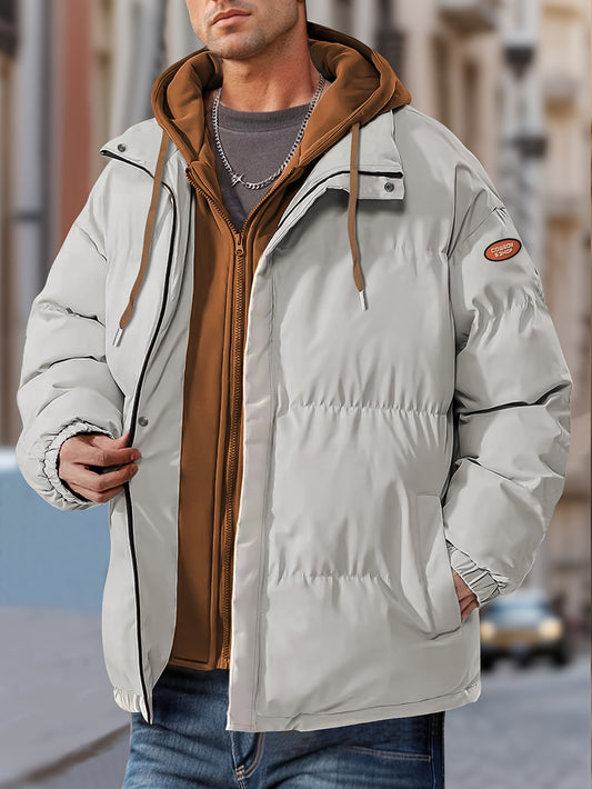 Jacket Men’s Hooded Zip-Up Windproof Preston Hartley