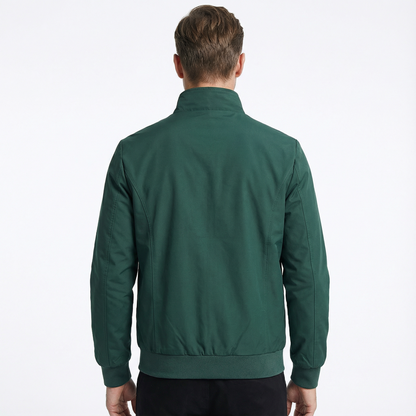 Bomber Jacket Men Slim Fit Casual Long Sleeve