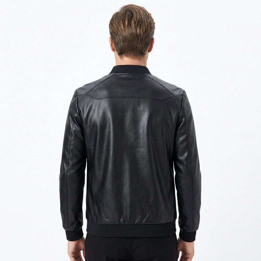 Jacket Men’s Lined Loose Fit Zipper Closure Preston Hartley