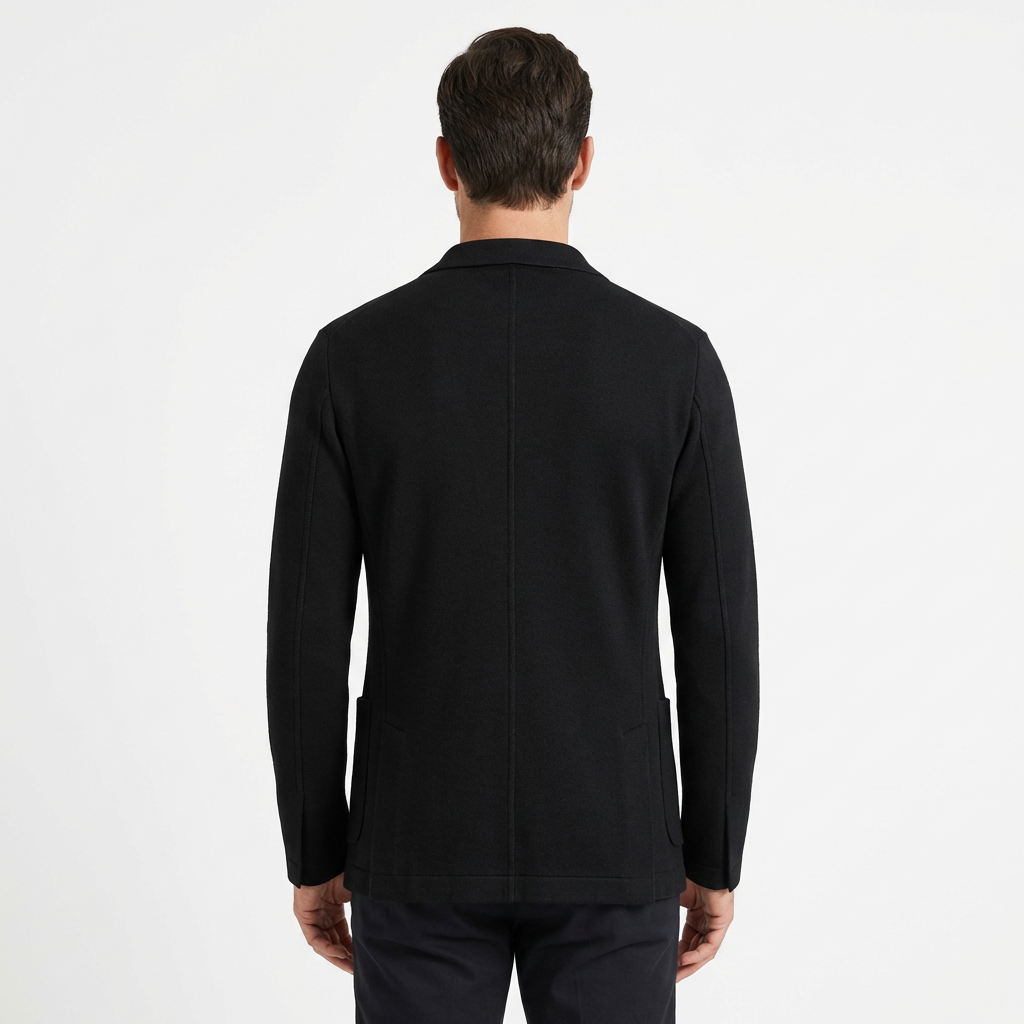 Business Blazer Men Slim Fit Structured Design