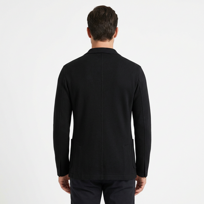 Business Blazer Men Slim Fit Structured Design