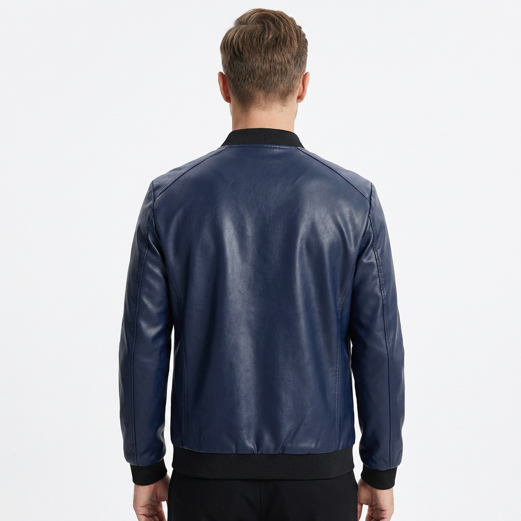 Jacket Men’s Lined Loose Fit Zipper Closure Preston Hartley