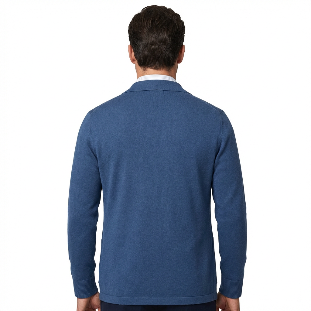 Business Blazer Men Slim Fit Structured Design