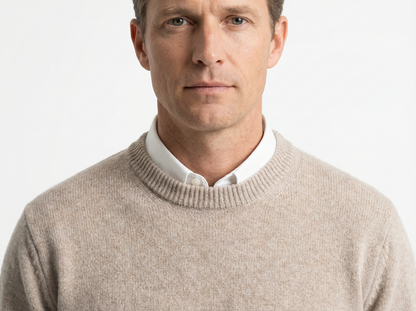 Sweater Men Classic O-Neck Long Sleeve