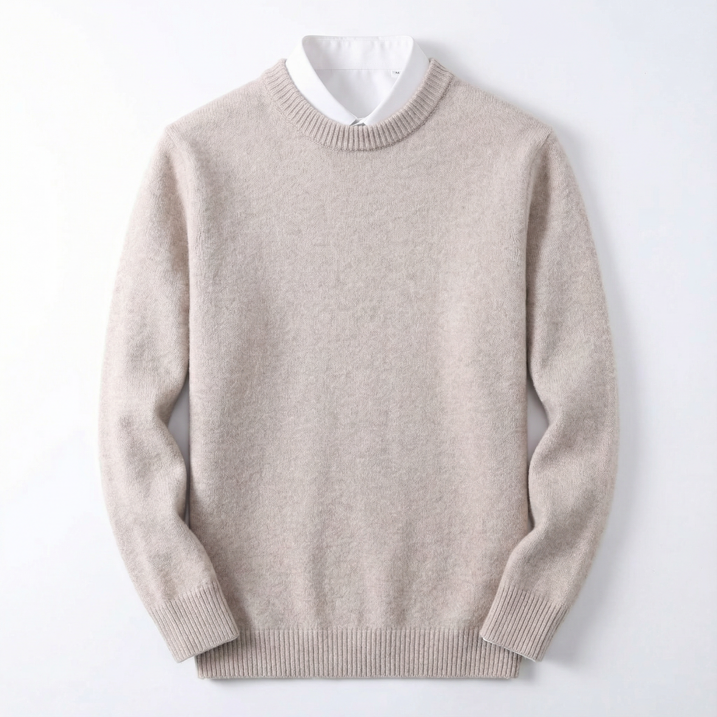 Sweater Men Classic O-Neck Long Sleeve
