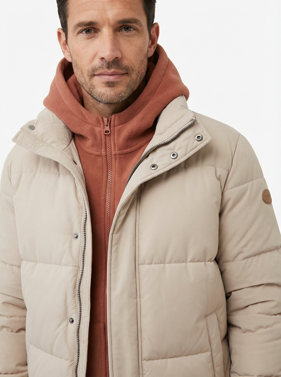 Winter Jacket Men’s Hooded Full-Zip Insulated Preston Hartley