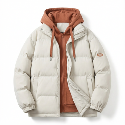 Winter Jacket Men’s Hooded Full-Zip Insulated Preston Hartley