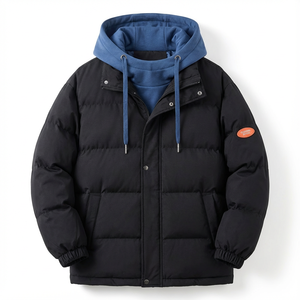 Winter Jacket Men’s Hooded Full-Zip Insulated Preston Hartley