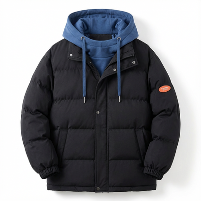 Winter Jacket Men’s Hooded Full-Zip Insulated Preston Hartley