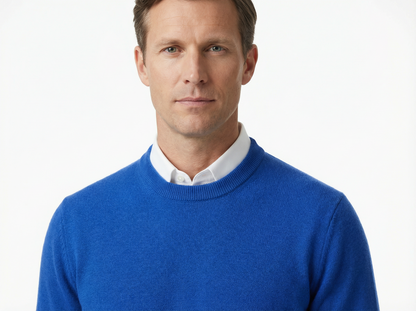 Sweater Men Classic O-Neck Long Sleeve