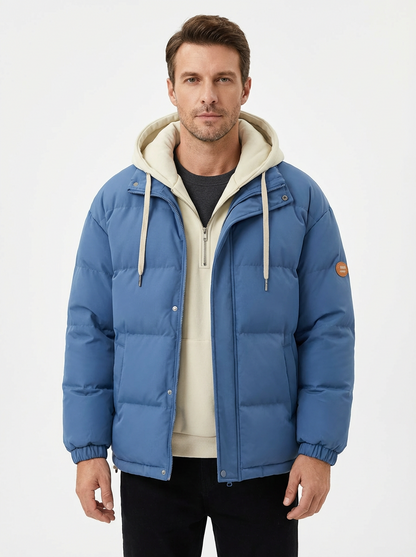 Winter Jacket Men’s Hooded Full-Zip Insulated Preston Hartley