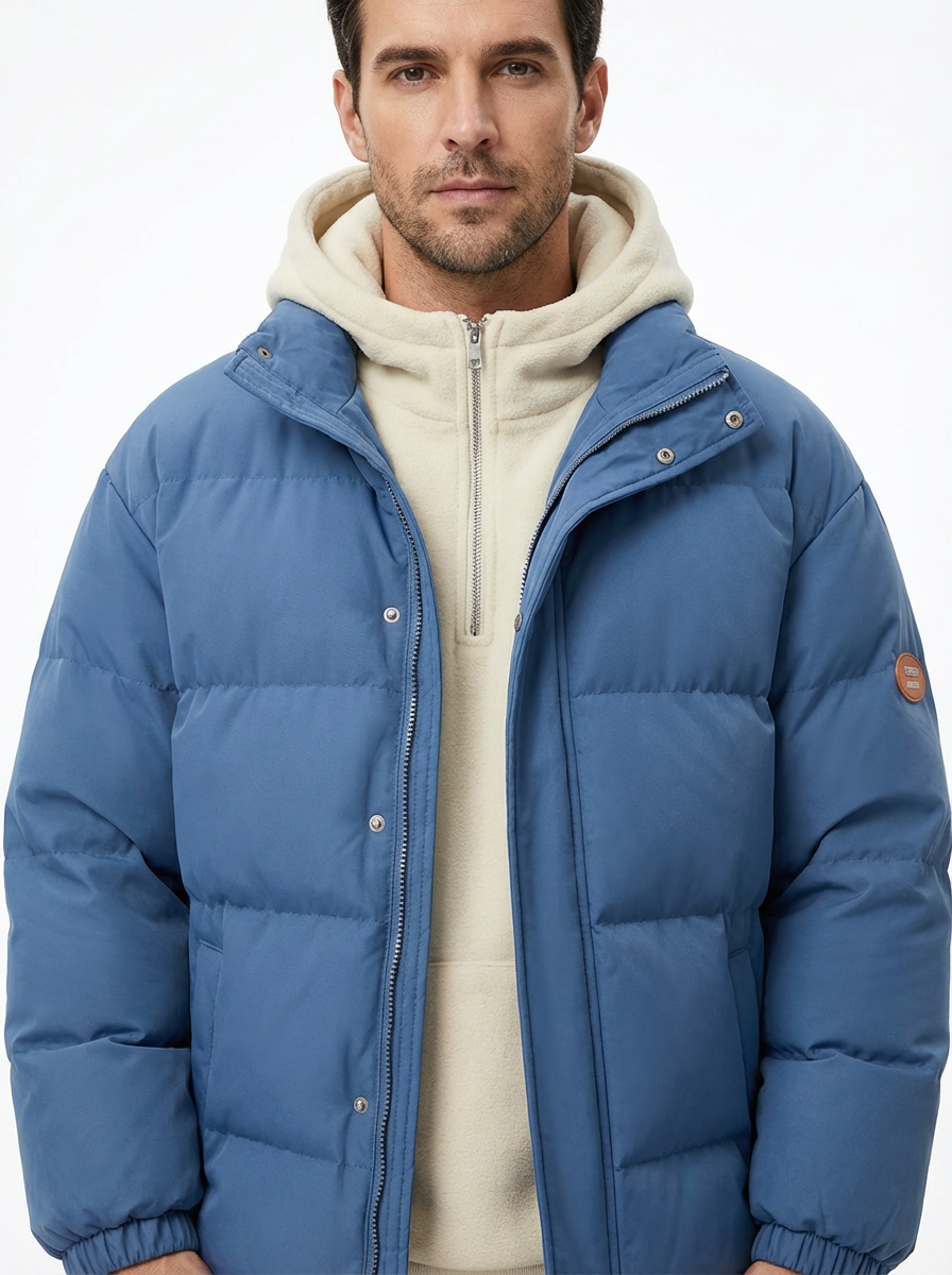 Winter Jacket Men’s Hooded Full-Zip Insulated Preston Hartley