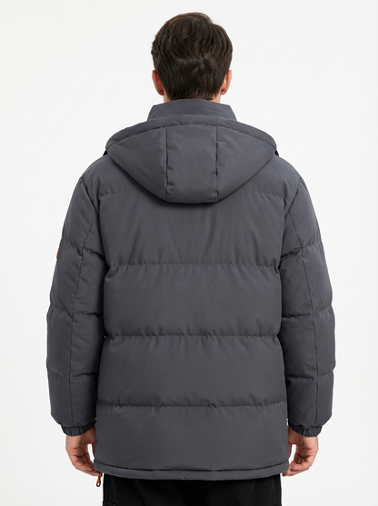 Winter Jacket Men’s Hooded Full-Zip Insulated Preston Hartley