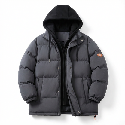 Winter Jacket Men’s Hooded Full-Zip Insulated Preston Hartley