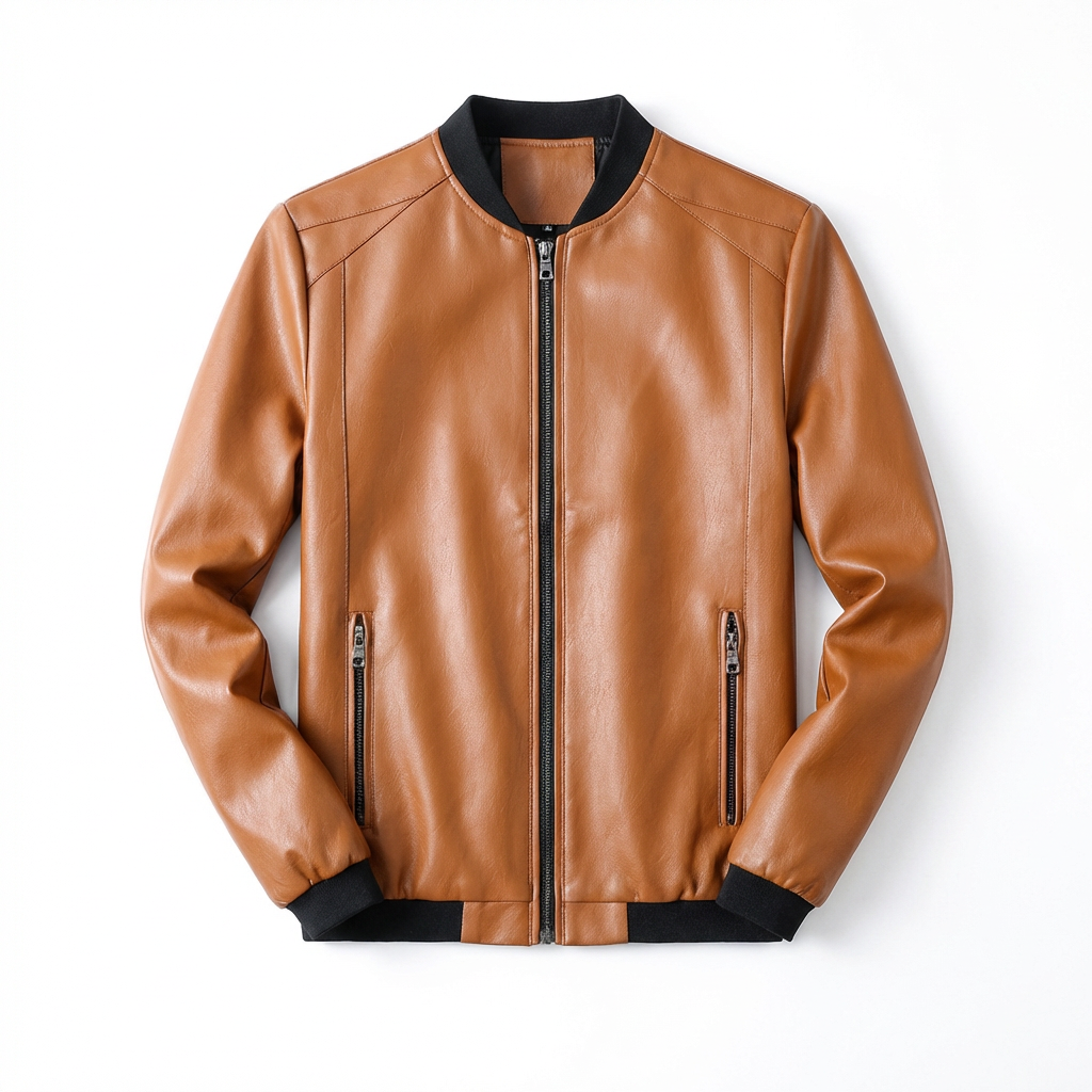 Jacket Men’s Lined Loose Fit Zipper Closure Preston Hartley