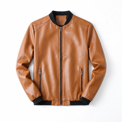 Jacket Men’s Lined Loose Fit Zipper Closure Preston Hartley