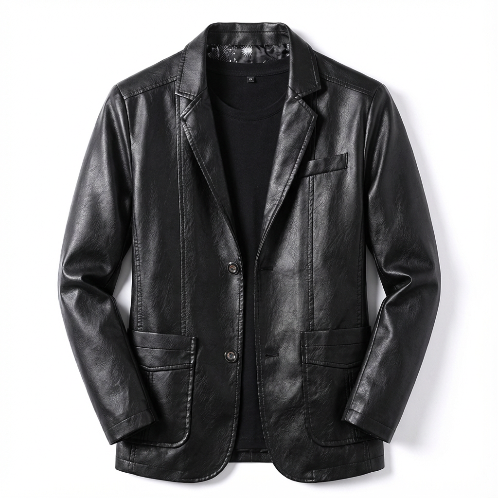 Jacket Men Bomber Style Flight Motorcycle Fit