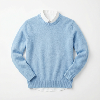 Sweater Men Classic O-Neck Long Sleeve