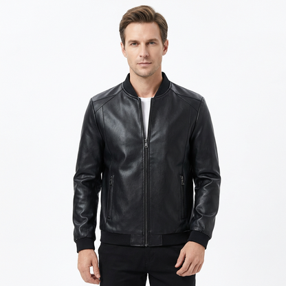 Jacket Men’s Lined Loose Fit Zipper Closure Preston Hartley