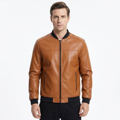 Jacket Men’s Lined Loose Fit Zipper Closure Preston Hartley