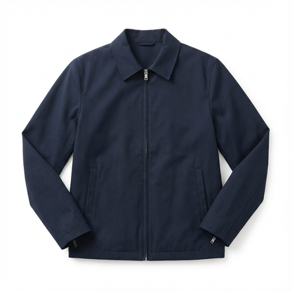 Jacket Men Lapel Collar Loose Fit Office Casual