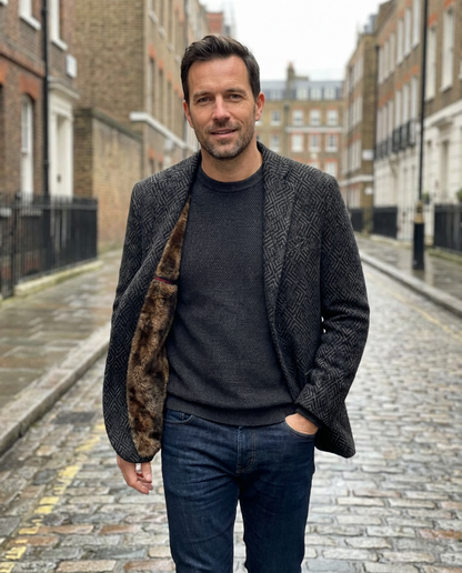 Business Casual Suit Men Classic Style