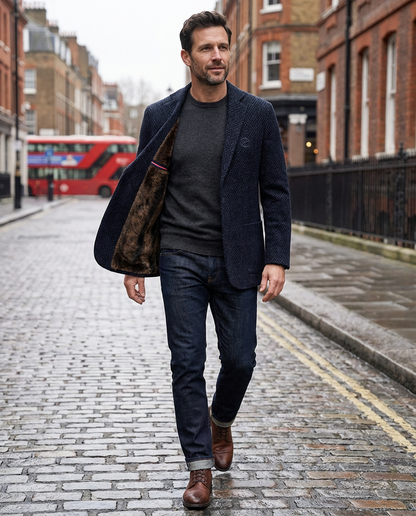 Business Casual Suit Men Classic Style