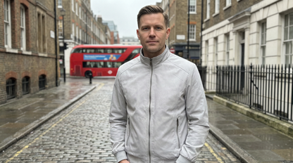 Bomber Jacket Men Slim Fit Casual Long Sleeve