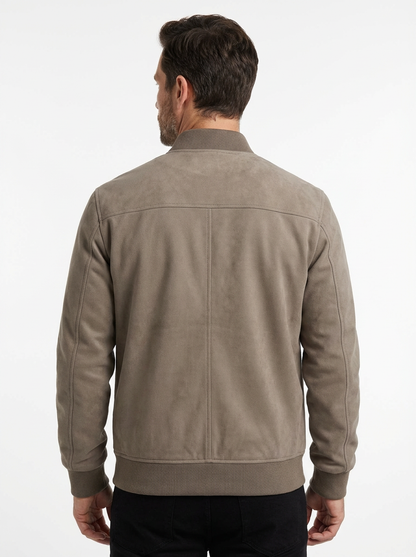 Jacket Men Long Sleeve Zipper Casual Fit