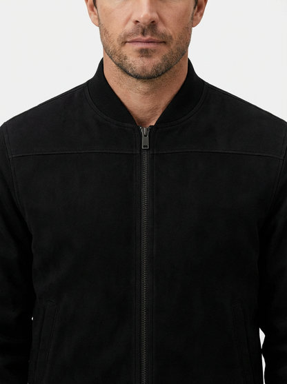 Jacket Men Long Sleeve Zipper Casual Fit