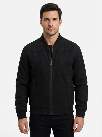 Jacket Men Long Sleeve Zipper Casual Fit