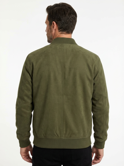 Jacket Men Long Sleeve Zipper Casual Fit