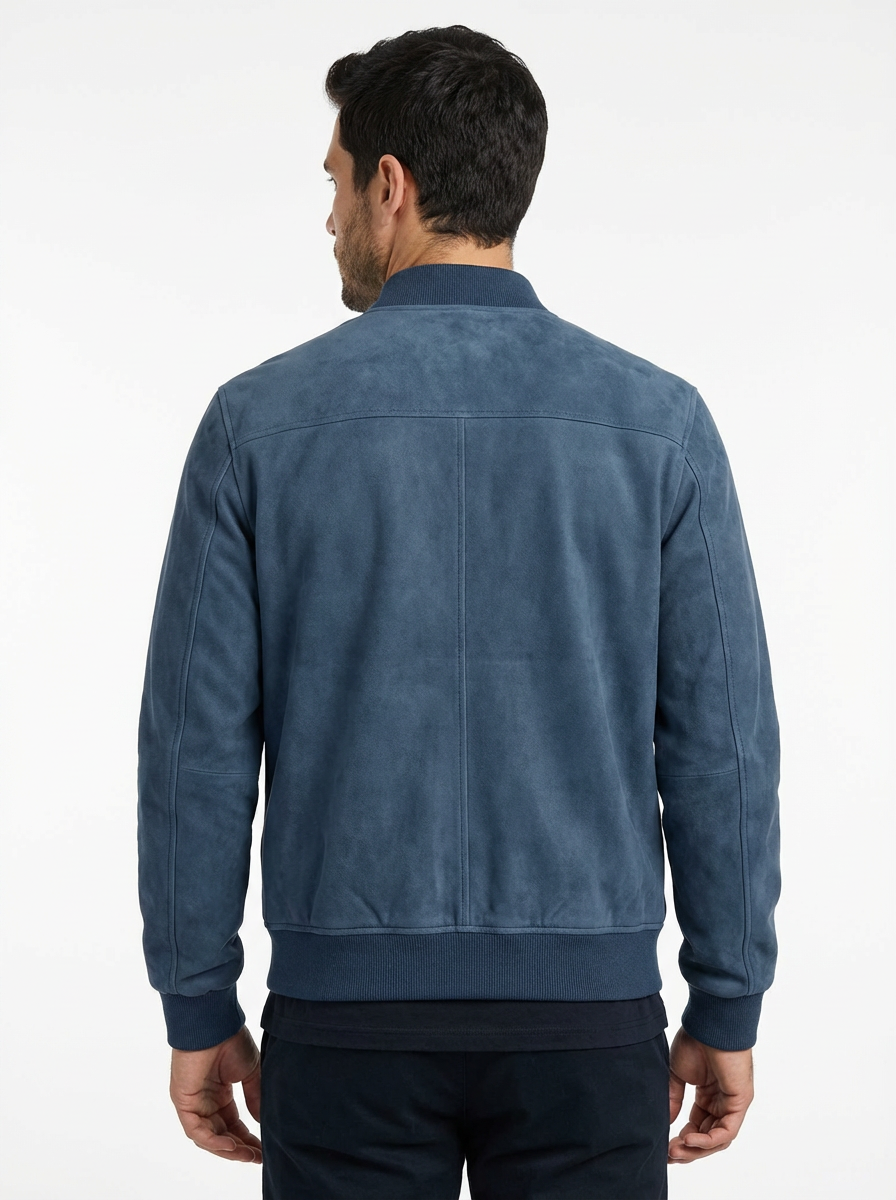 Jacket Men Long Sleeve Zipper Casual Fit