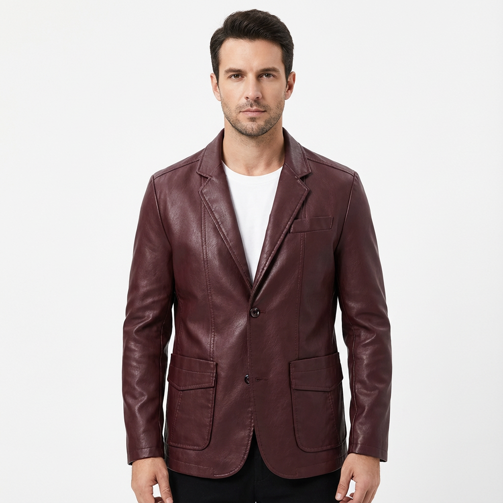 Jacket Men Bomber Style Flight Motorcycle Fit