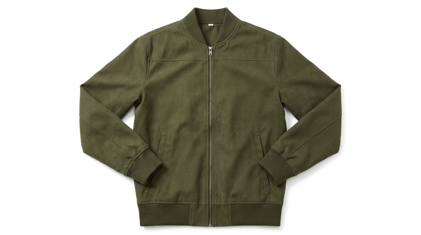 Jacket Men Long Sleeve Zipper Casual Fit