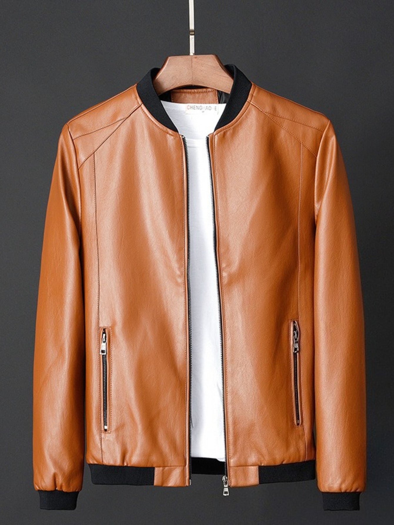 Jacket Men’s Lined Loose Fit Zipper Closure Preston Hartley